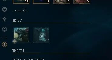 Conta ex prata 3 unranked 36 champions 7 skins boa smurf !!
