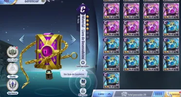 SAINT SEIYA AWAKENING - COM GEMAS AVANÇADAS E LIVROS