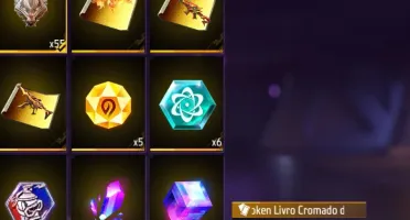 "Conta Free Fire Nível 62 - 5 Anos de Jogo"