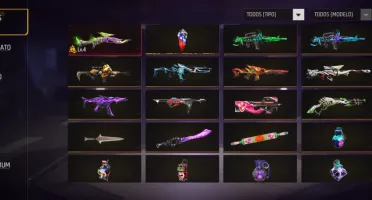 "Conta Free Fire Nível 62 - 5 Anos de Jogo"