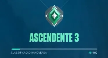 Conta Valorant Ascendente 3 - Pra Sair Logo