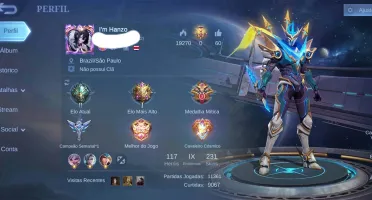 CONTA TOP MÓBILE LEGENDS
