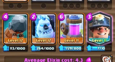 Conta Clash Royale lvl 13