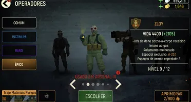 Conta TACTICOOL LVL 305