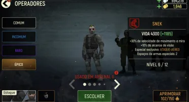 Conta TACTICOOL LVL 305