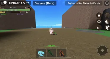 Conta de roblox focada em Blox Fruits, King Legacy e Gpo