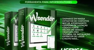 Wasender ATUALIZADO Envio Imediato 