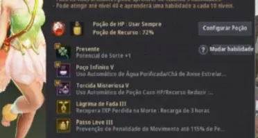 CONTA BLACK DESERT COM  POÇAO HP  INFINITA!! BARATA !