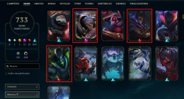 Mono Talon 1 Milhão De Maestria+Viego Gacha/Yasuo Genesis