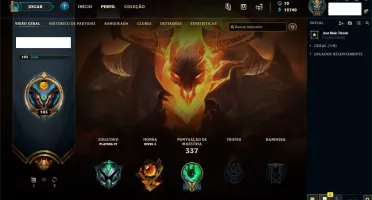 CONTA 2015 PLATINA 4- EA PARA TROCAR NICK- 79 CHAMP 51 SKINS