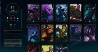 CONTA 2015 PLATINA 4- EA PARA TROCAR NICK- 79 CHAMP 51 SKINS
