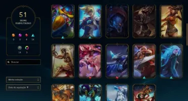 CONTA 2015 PLATINA 4- EA PARA TROCAR NICK- 79 CHAMP 51 SKINS