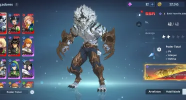 Conta solo leveling nível 48