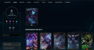Conta LOL Prata III