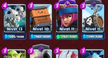 Conta Clash Royale - Rei 14 | 7 Heróis| 11 Evos | 121 Cartas