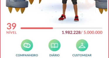 POKEMON GO ----- CONTA TOP