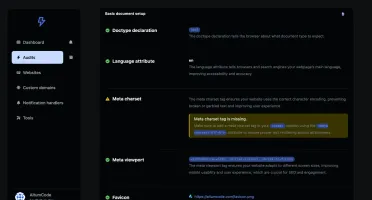 Source PHP 66audit – Software de auditoria de SEO