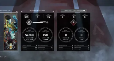APEX LEGENDS COM 150 FRAGMENTOS HERANÇA