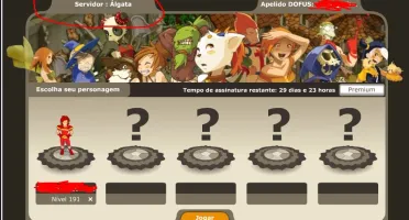 CRA LV 191 DOFUS RETRO SERVIDOR ÁLGATA