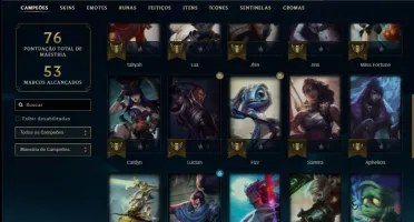 Conta diamante 3 com 37 champs e 15 skins ( MAIN MID )