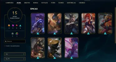 Conta diamante 3 com 37 champs e 15 skins ( MAIN MID )