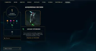 Conta diamante 3 com 37 champs e 15 skins ( MAIN MID )