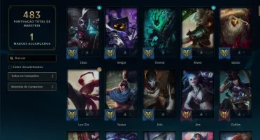 Conta Riot (Valorant e League of Legends)