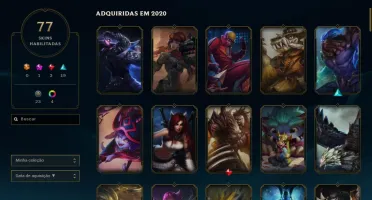 Conta Riot (Valorant e League of Legends)
