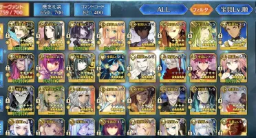 Fate Grand Order 58 SSR + 112 SR {JP} *Super Conta Fate/GO*