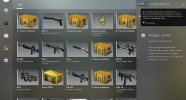 CONTA CS GO AK 2 MM / LV 17 GC/ LV 5 FACEIT - COM PRIME