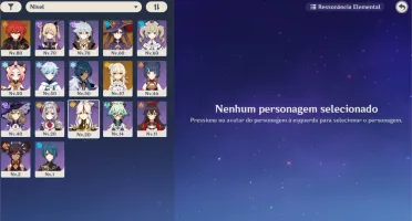 genshin diluc e mona ar 43 harpa celestial