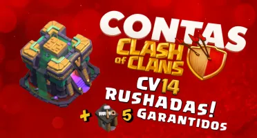 CV14 | 5 Construtores, Muros FULL e UP + Troca de Nick ✔