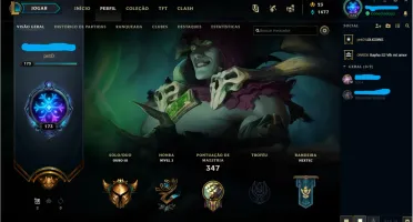 Conta LOL Gold3