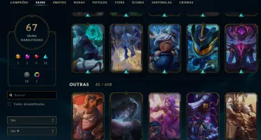 Conta LOL Gold3