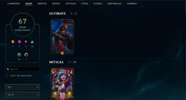 Conta LOL Gold3