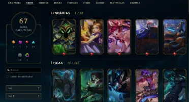 Conta LOL Gold3