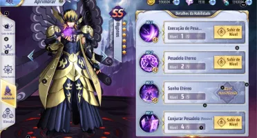 CONTA SAINT SEIYA AWAKENING NO A16 lvl 62, TOP 50
