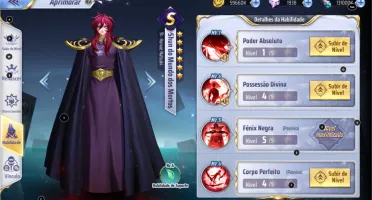 CONTA SAINT SEIYA AWAKENING NO A16 lvl 62, TOP 50