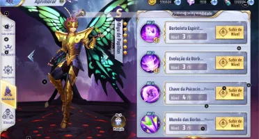 CONTA SAINT SEIYA AWAKENING NO A16 lvl 62, TOP 50