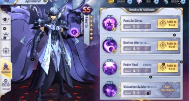 CONTA SAINT SEIYA AWAKENING NO A16 lvl 62, TOP 50