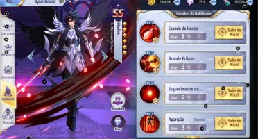 CONTA SAINT SEIYA AWAKENING NO A16 lvl 62, TOP 50