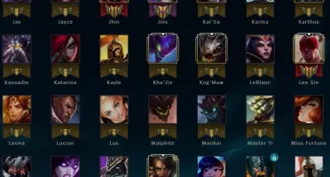 Conta Platina III Skins vitoriosas 15/16/17 ryze triunfante