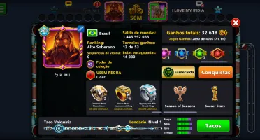 8ball pool 20 lendários 1b500m