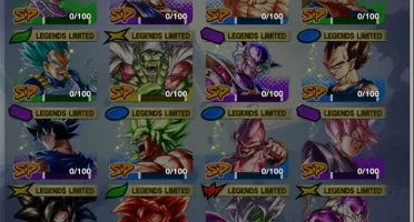 Conta DBZ Legends