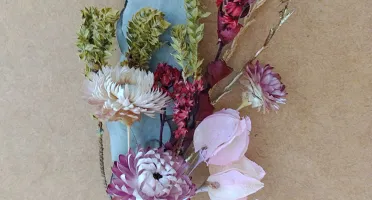 Ramo de Flores com Sempre Viva de Jardim