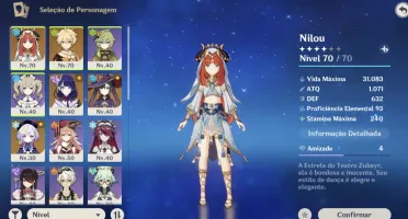 Ar36. Nilou + bis “chave de hirefonia”, raiden + espinha e +