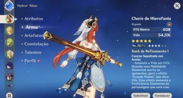 Ar36. Nilou + bis “chave de hirefonia”, raiden + espinha e +