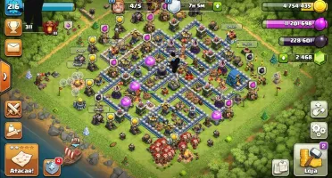 Clash of clans cv12 full mato top