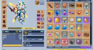 Conta do Grand Chase Classic Personagem Decane LEV 85