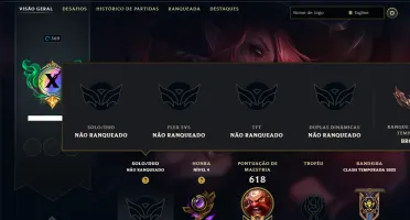 Unranked com TODOS os Champs e 166 Skins ( JG / ADC / ADC )